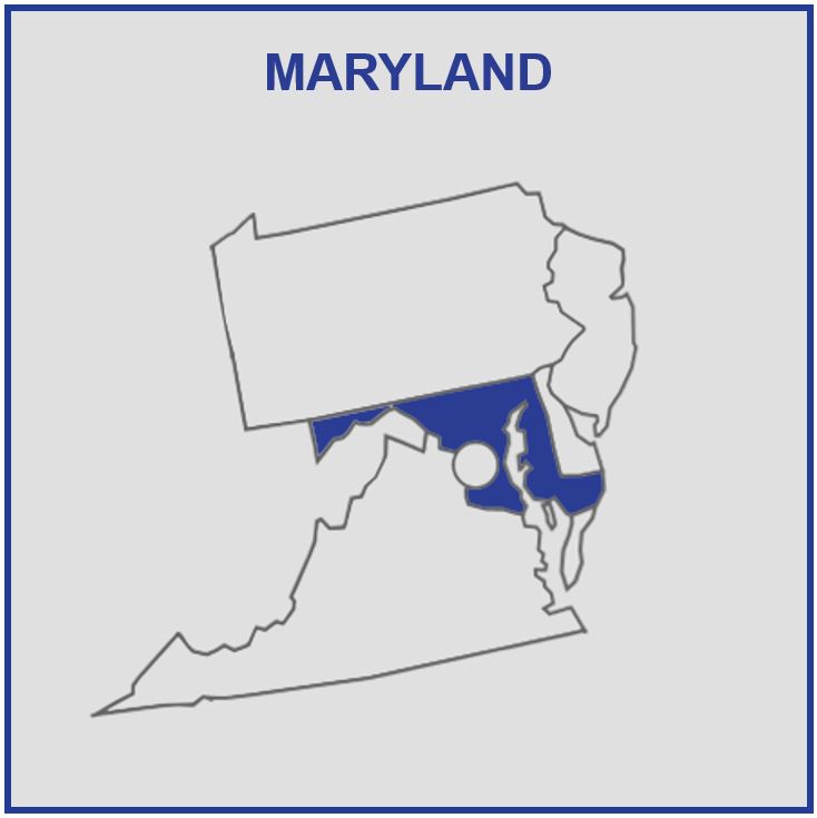 Map.Maryland.Grey