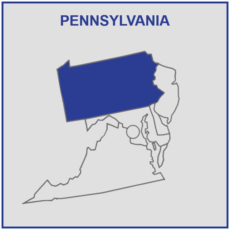 Map.Pennsylvania.Grey